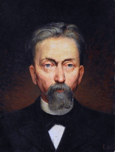 Self-Portrait ca. 1902 (attributed to Emile Galle) (1846-1904)  
